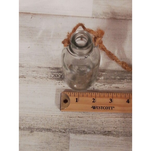 Miniature‎ Hanging Milk Jug Twine Hanger Great Decor Farmhouse - Picture 9 of 10
